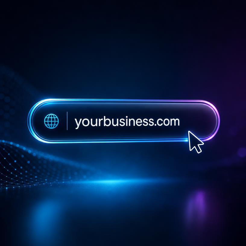 Searching for a business domain name